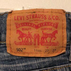 Levi 502 Regular Taper  - Women's Size 14 Reg